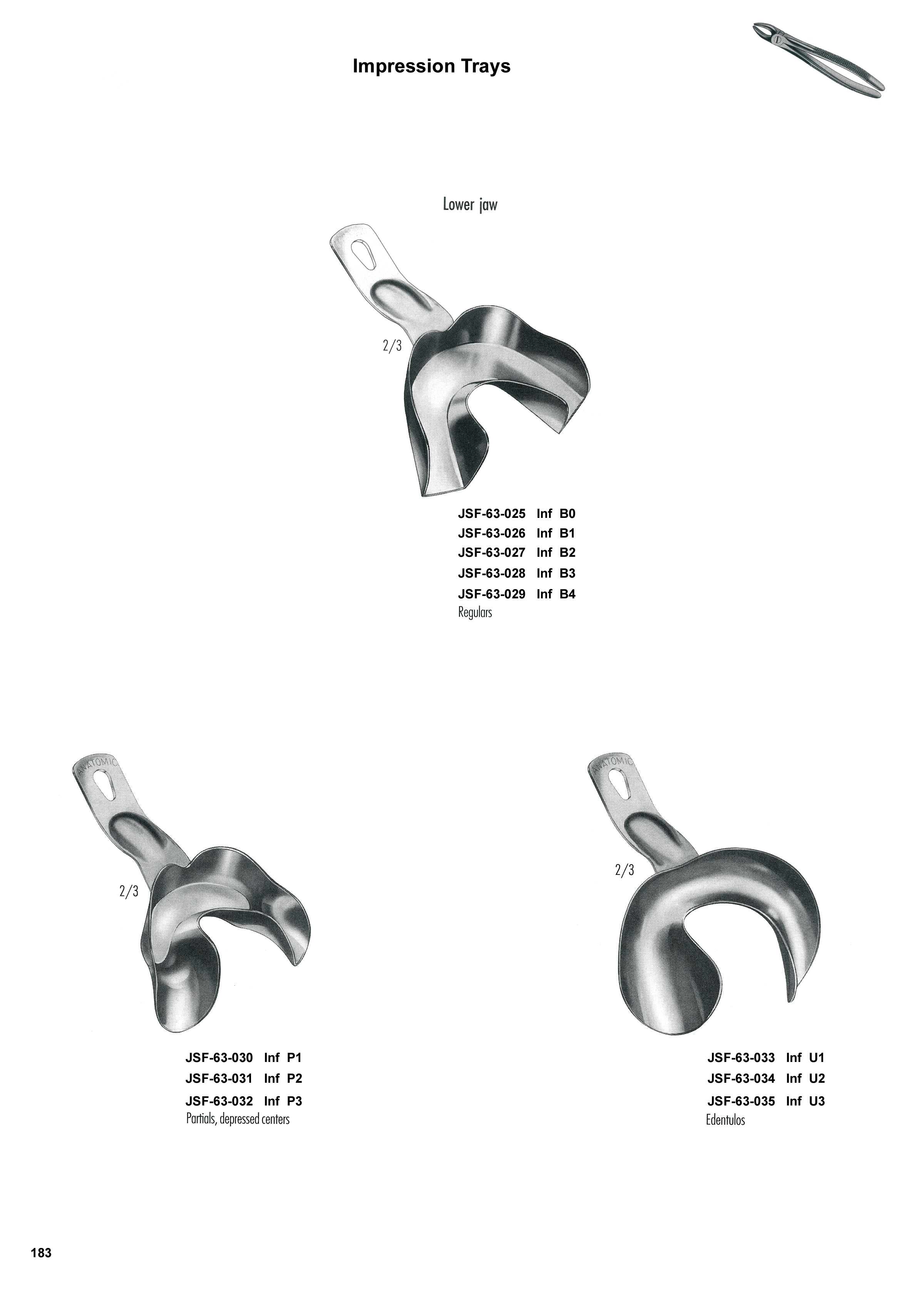 Impression Trays