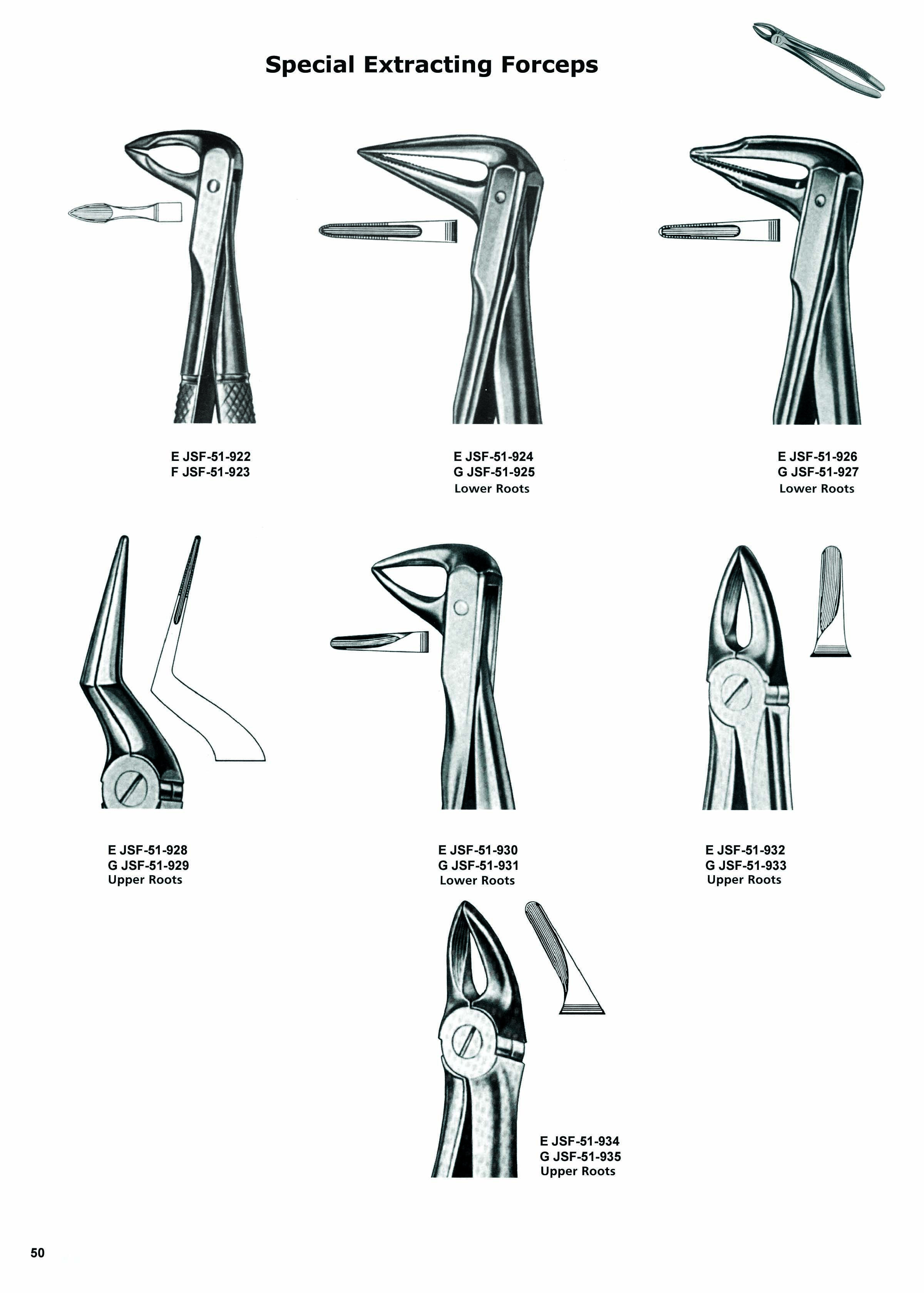 Special Extracting Forceps