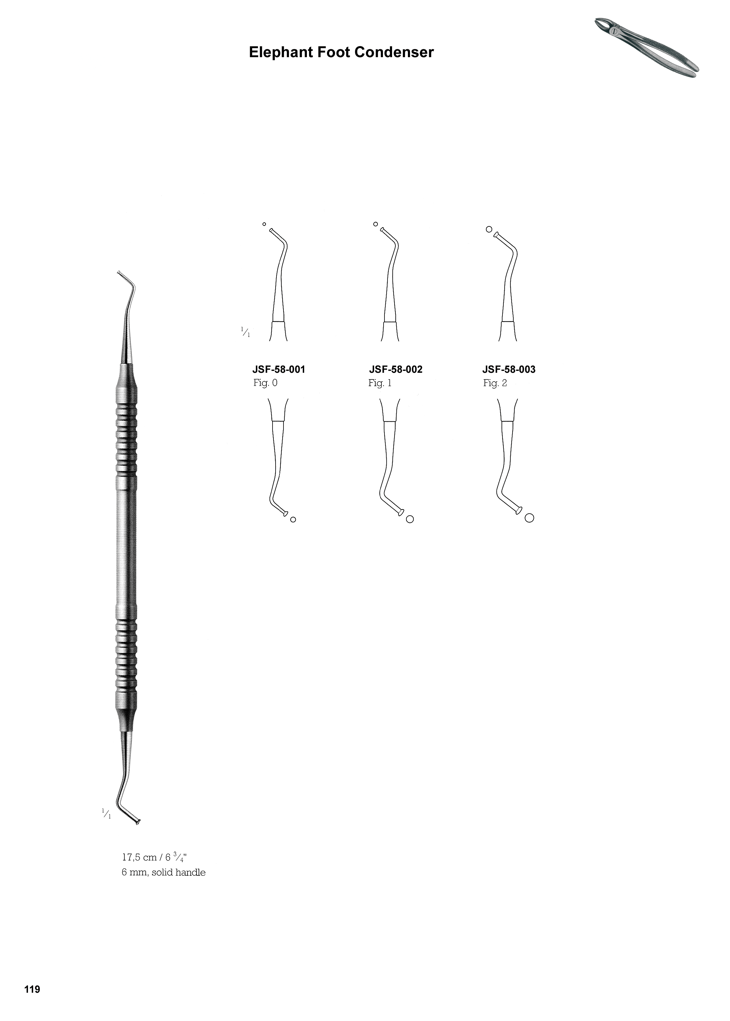 Elephant Foot Condenser 